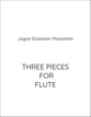 Three Pieces for Flute cover